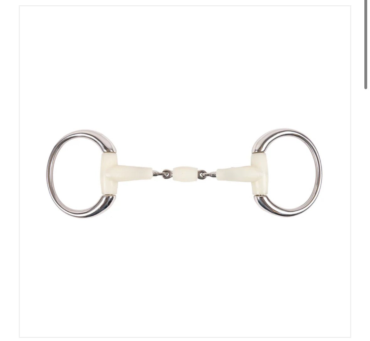 Happy Mouth Contour Double Joint Eggbutt Bit - The Tack Shoppe