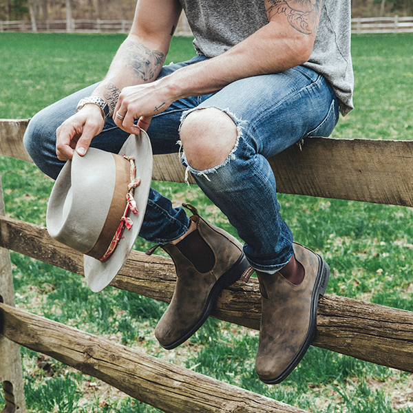 Blundstone hot sale rustic brown