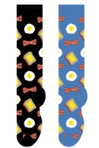 Foozy's Knee High Socks - Bacon & Eggs