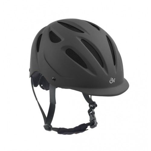 Ovation Matte Black Protege Helmet