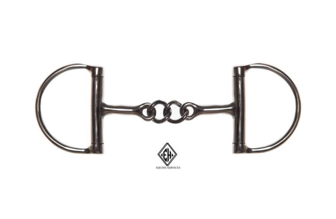 Equine Services Dee Ring with 2 Chain Center Link - Pony - The Tack Shoppe