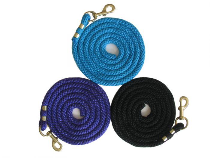 Gerryan 10' Poly Rope Lead with Brass Plated Snap - The Tack Shoppe