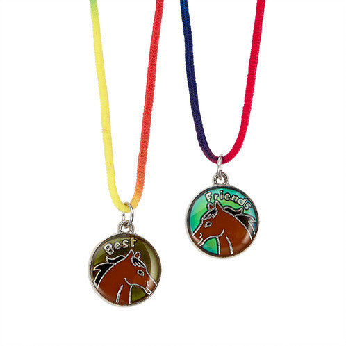 Horse best sale friendship necklace