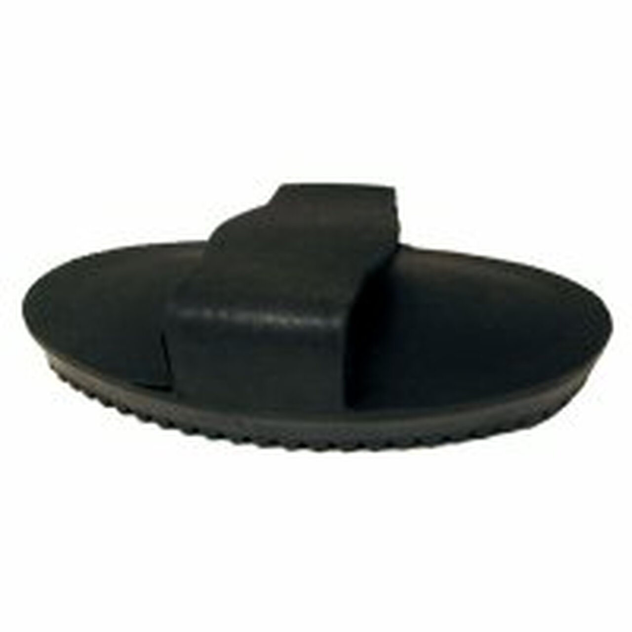 Large Rubber Curry Comb - Black - The Tack Shoppe