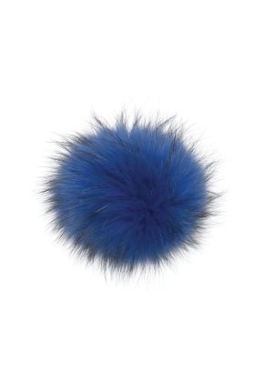 Lindo F Medium Raccoon Fur Poms - The Tack Shoppe