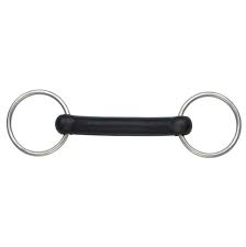Loose Ring Flexible Rubber Snaffle - The Tack Shoppe