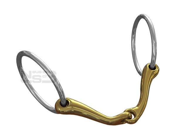 Neue Schule Demi Anky Loose Ring Snaffle Bit - The Tack Shoppe