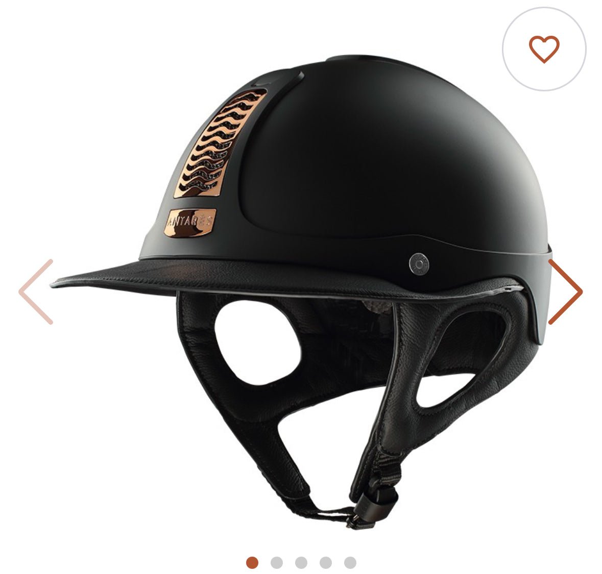 Antares Copper Galaxy Precision Eclipse riding helmet - The Tack Shoppe