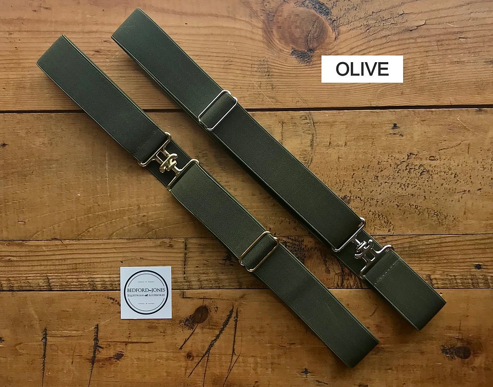 Bedford - Jones Belts - 1.5 Inch Solids Collection - The Tack Shoppe