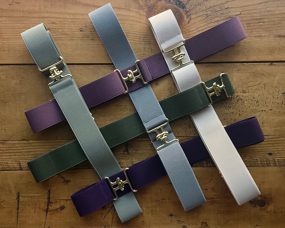Bedford - Jones Belts - 1.5 Inch Solids Collection - The Tack Shoppe