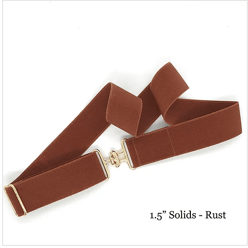 Bedford - Jones Belts - 1.5 Inch Solids Collection - The Tack Shoppe