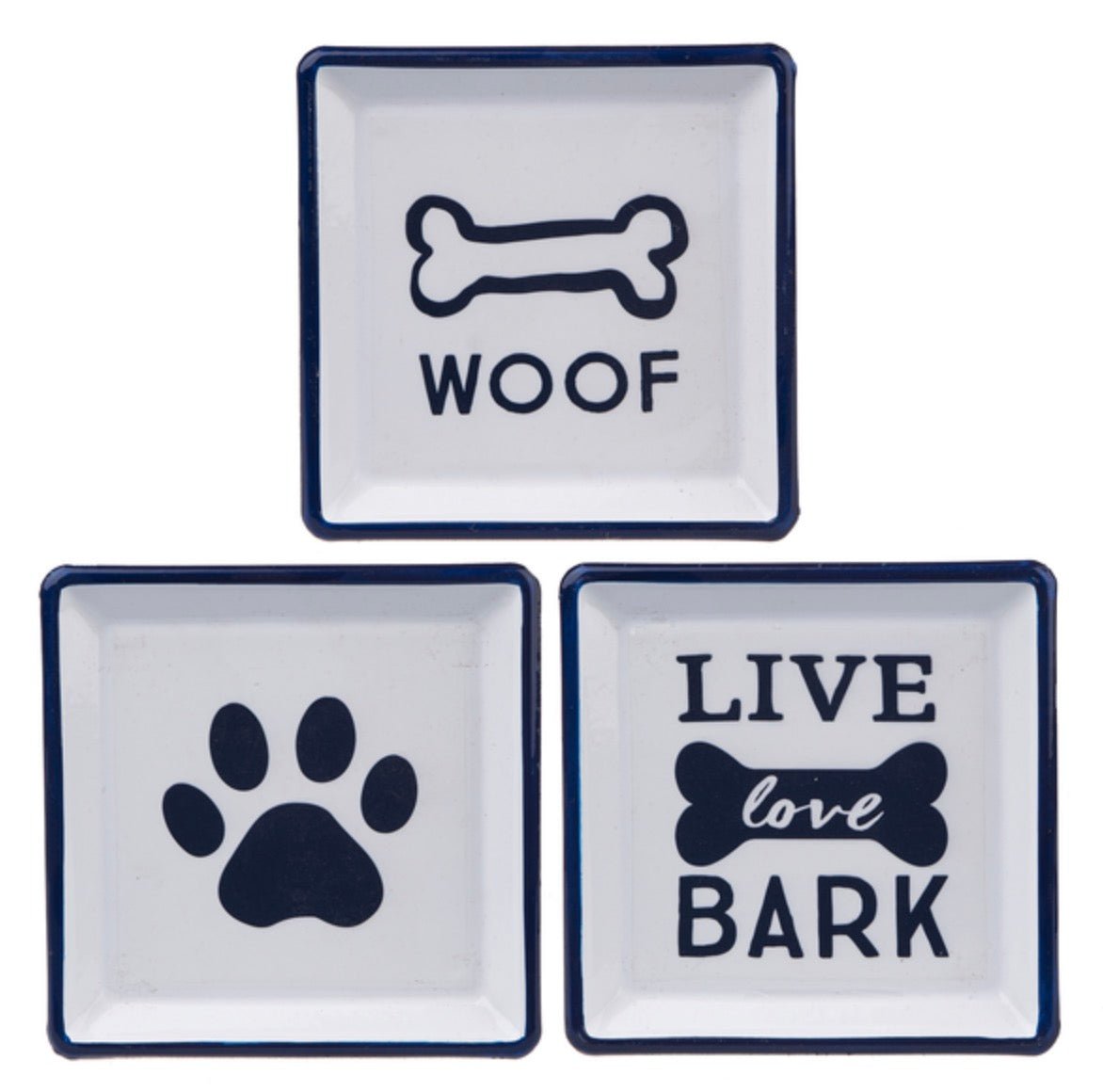 Dog Trinket Dishes - Set of 3 - The Tack Shoppe