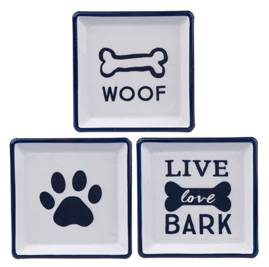 Dog Trinket Dishes - Set of 3 - The Tack Shoppe