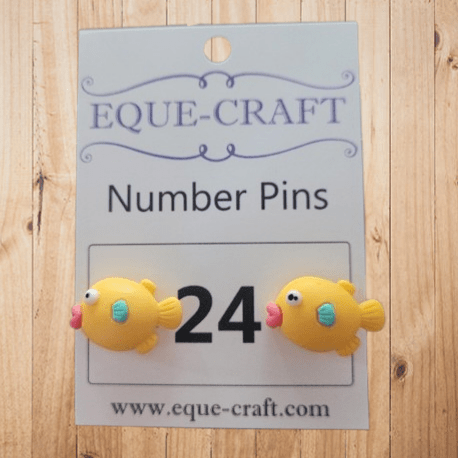 Eque-Craft Number Pins - The Tack Shoppe