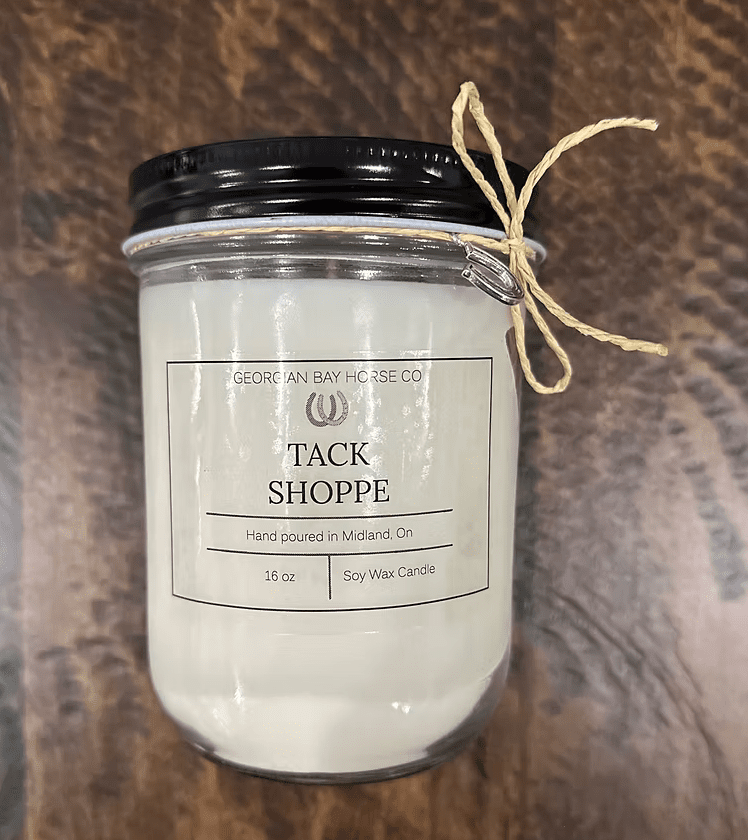 Georgian Bay Horse Co Candle - Tack shoppe 8oz - The Tack Shoppe