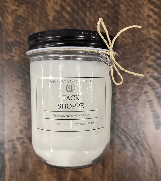 Georgian Bay Horse Co Candle - Tack shoppe 8oz - The Tack Shoppe