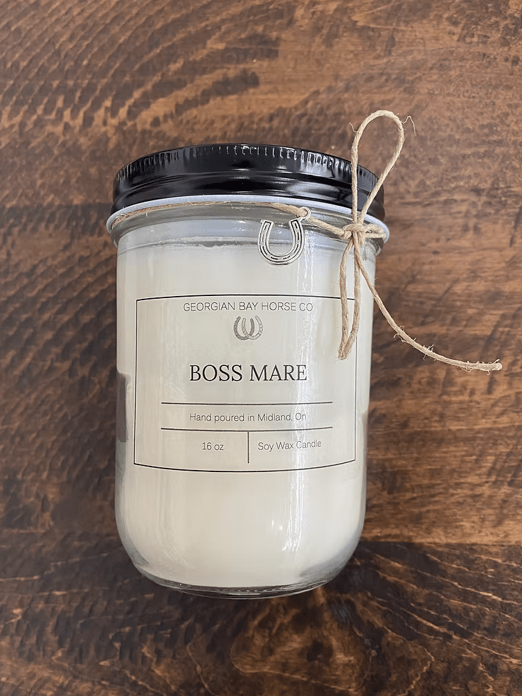 Georgian Bay Horse Co Candles - Boss Mare - The Tack Shoppe