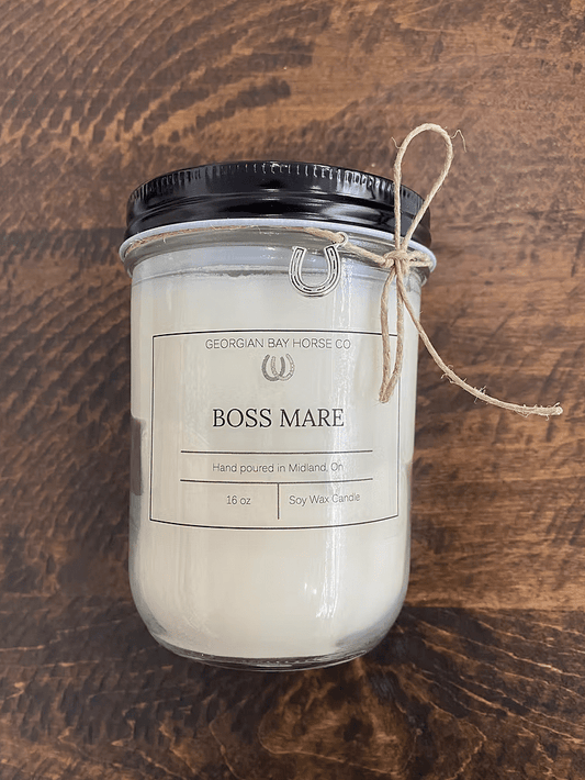 Georgian Bay Horse Co Candles - Boss Mare - The Tack Shoppe