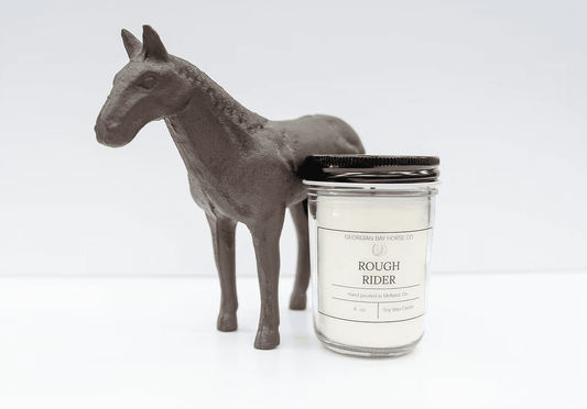Georgian Bay Horse Co Candles - Rough Rider 8oz - The Tack Shoppe