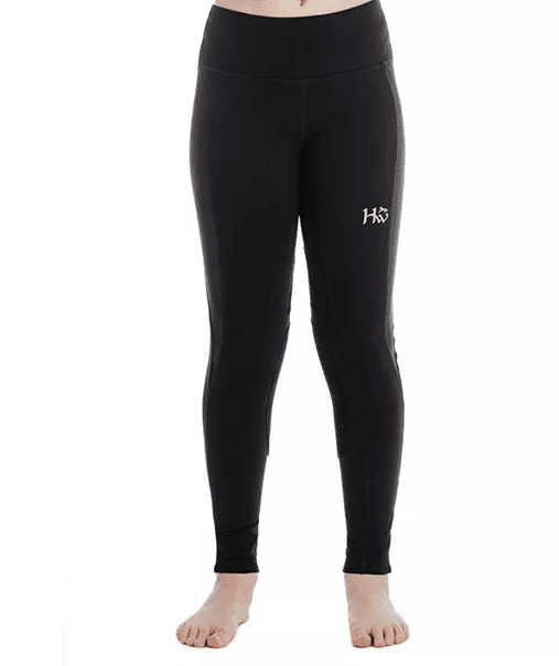 Horseware Kids Riding Tights - Black - The Tack Shoppe