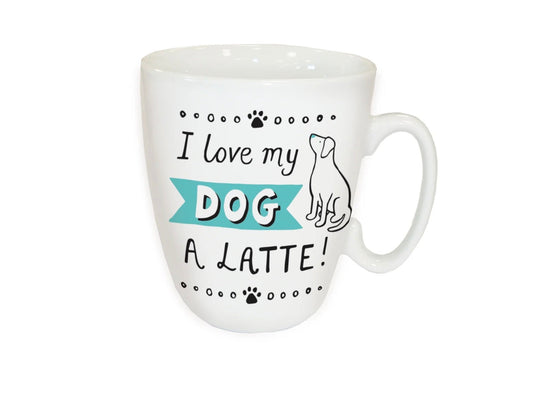 “I love my dog a latte” Mug - The Tack Shoppe