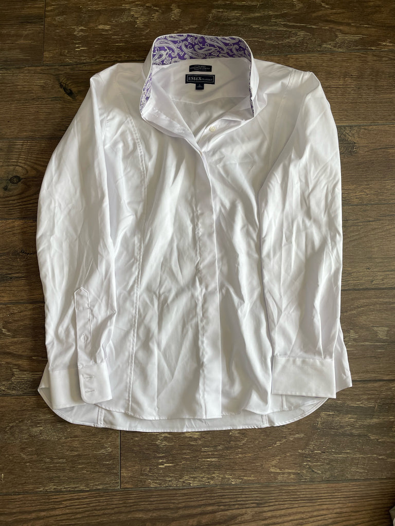 Consignment: Cheval long sleeve show shirt - size 12