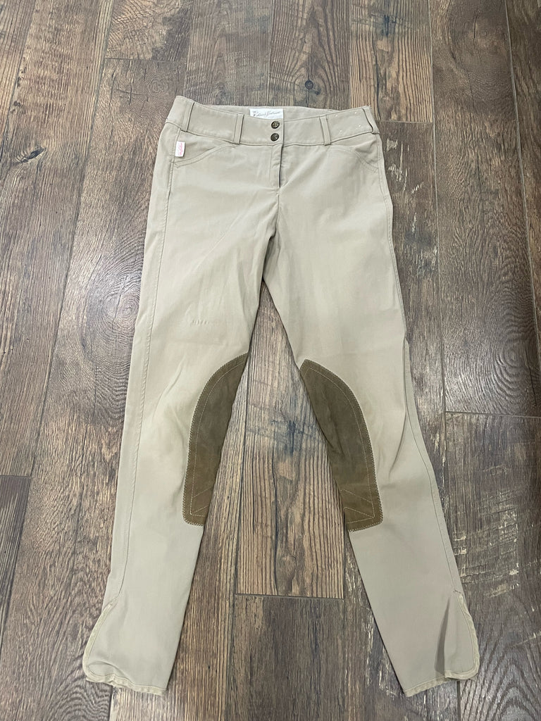 CONSIGNMENT: Tan Tailored Sportsman Breeches size 28