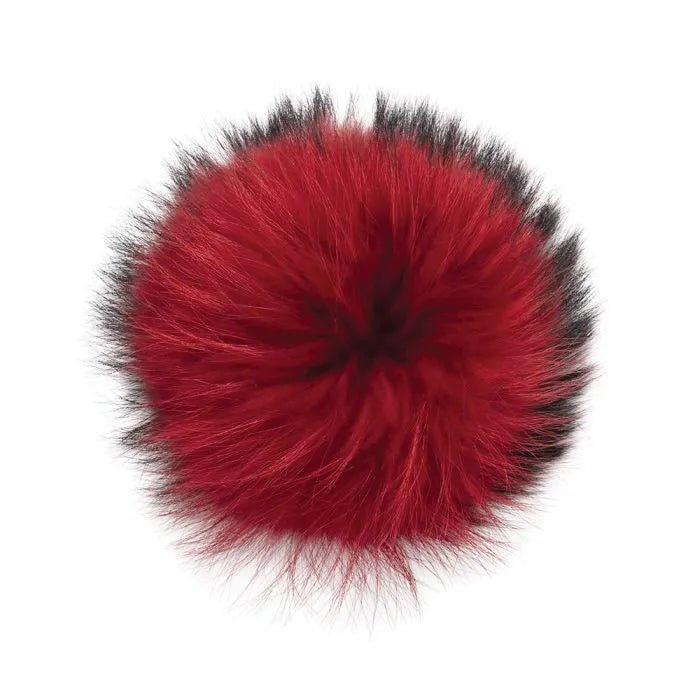 Lindo F Extra Large Raccoon Fur Pom - The Tack Shoppe