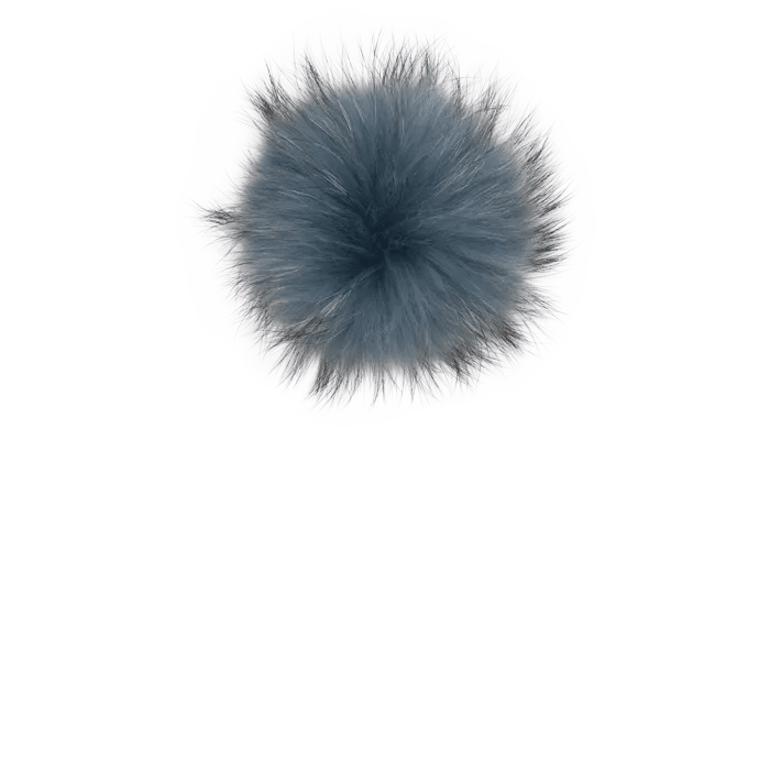 Lindo F Extra Large Raccoon Fur Pom - The Tack Shoppe