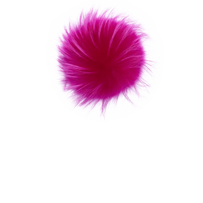 Lindo F Extra Large Raccoon Fur Pom - The Tack Shoppe