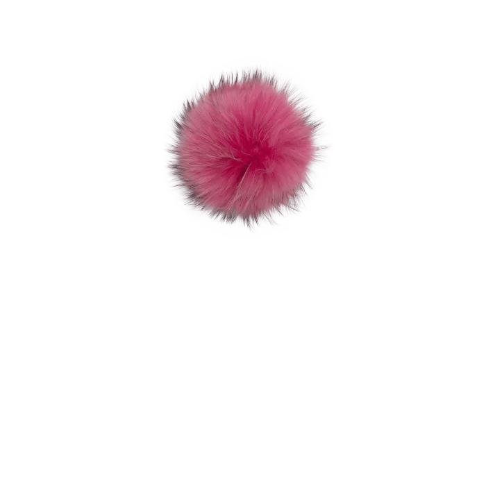 Lindo F Extra Large Raccoon Fur Pom - The Tack Shoppe