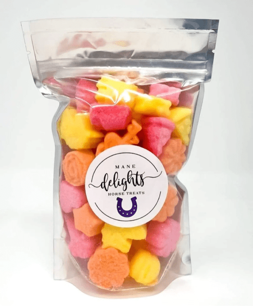 Mane Delights Sugar Treats - Orange, Pink, Yellow - The Tack Shoppe
