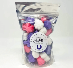 Mane Delights Sugar Treats - White, Pink, Purple - The Tack Shoppe