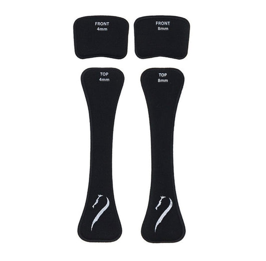 Origin helmets liners - set A top and front - The Tack Shoppe