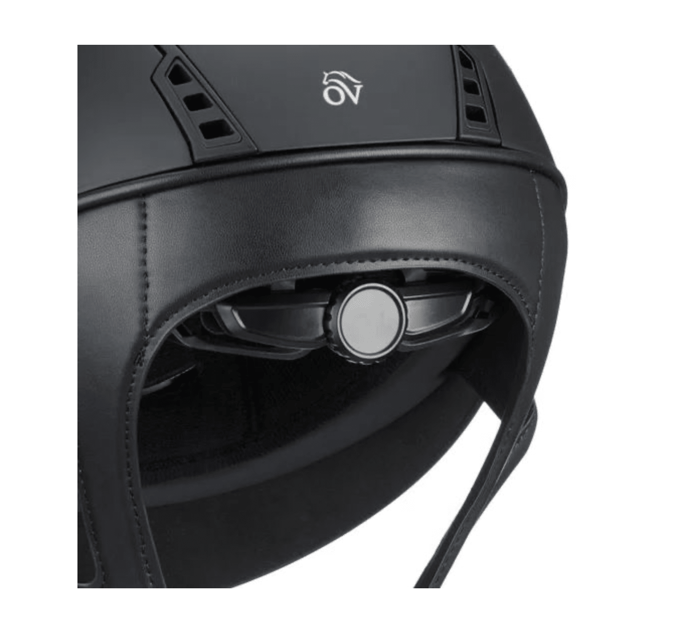 Ovation Vantage ERT Black Matte Helmet - The Tack Shoppe