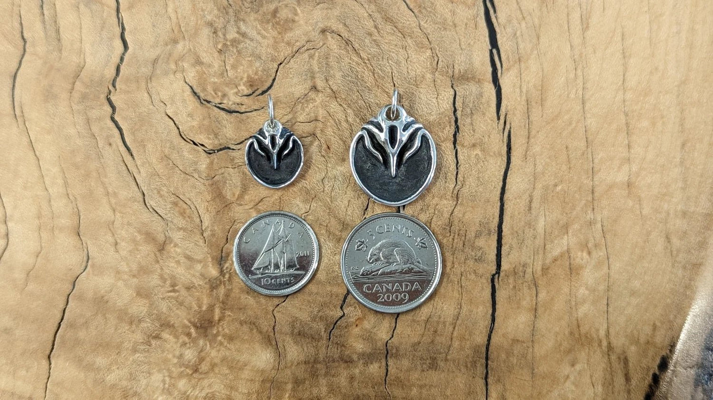 Palomino Jewellery - Barefoot Hoof Pendant - The Tack Shoppe