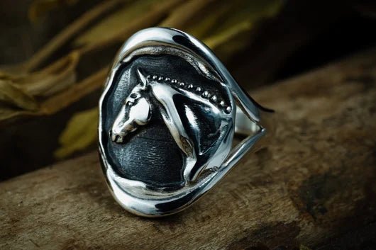 Palomino Jewellery - Horse Coin Ring - The Tack Shoppe