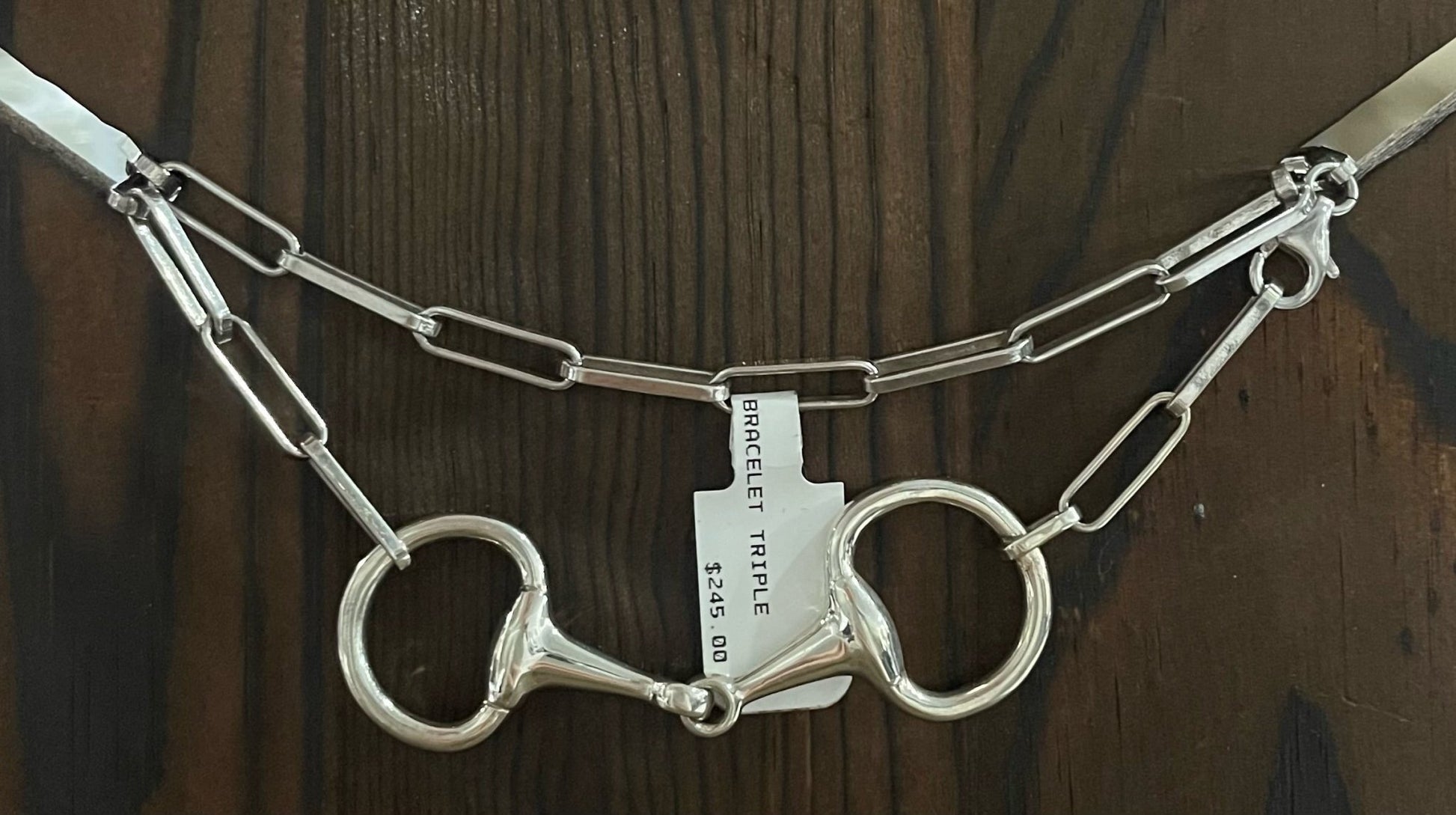 Palomino Jewellery - Wrap Large Snaffle Bracelet - The Tack Shoppe