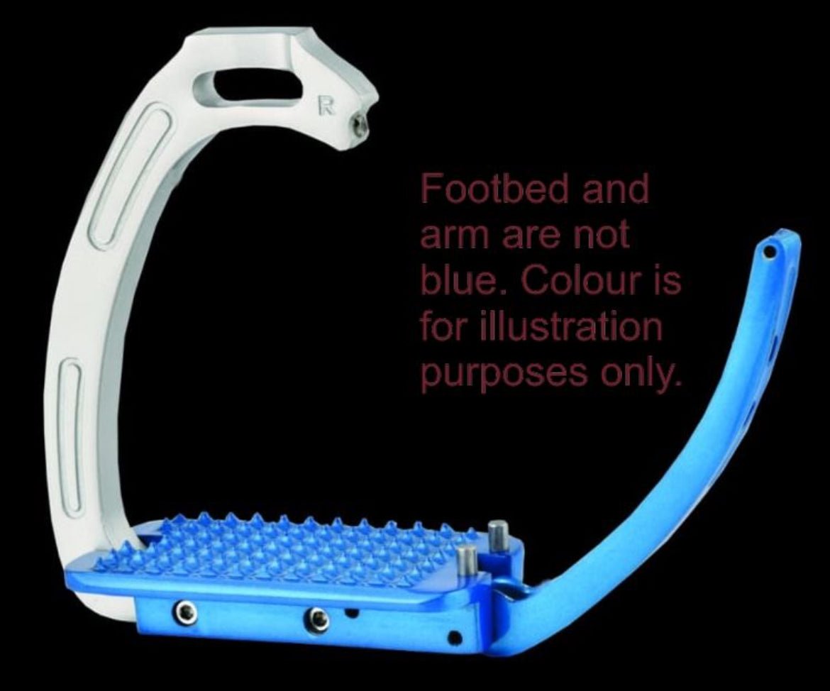 Silver Horse Tech Safety Aluminum Stirrup with Magnet - The Tack Shoppe