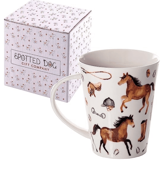 Spotted Dog Mug - Horse - The Tack Shoppe