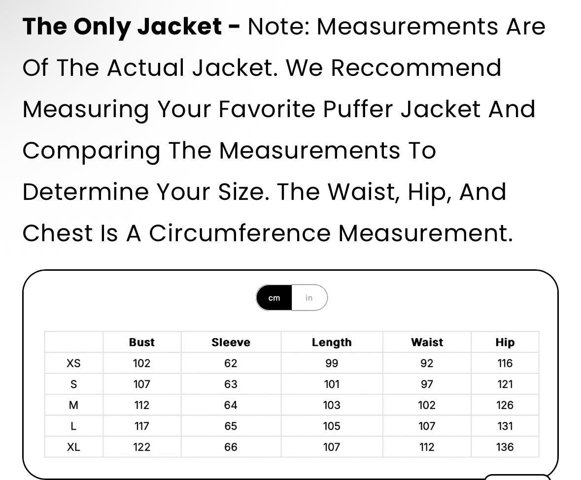 THE ONLY JACKET - BLACK - The Tack Shoppe