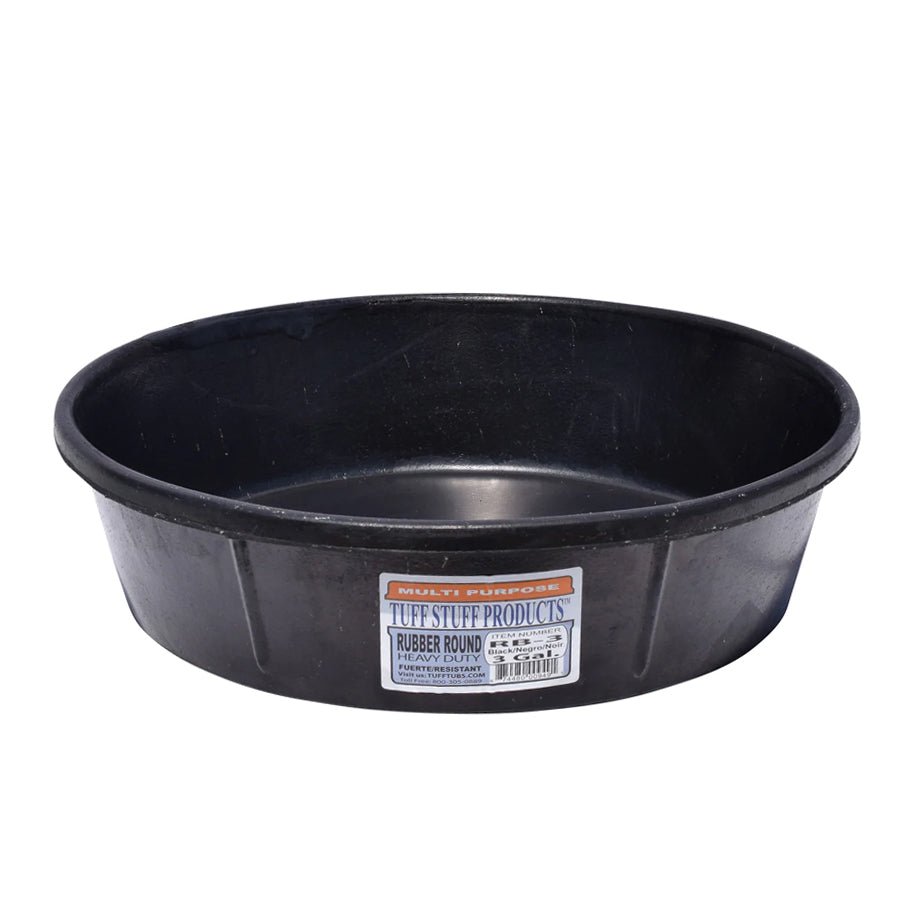 Tuff Stuff Round Rubber Feeders - The Tack Shoppe