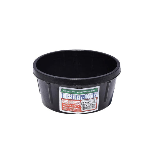 Tuff Stuff Round Rubber Feeders - The Tack Shoppe