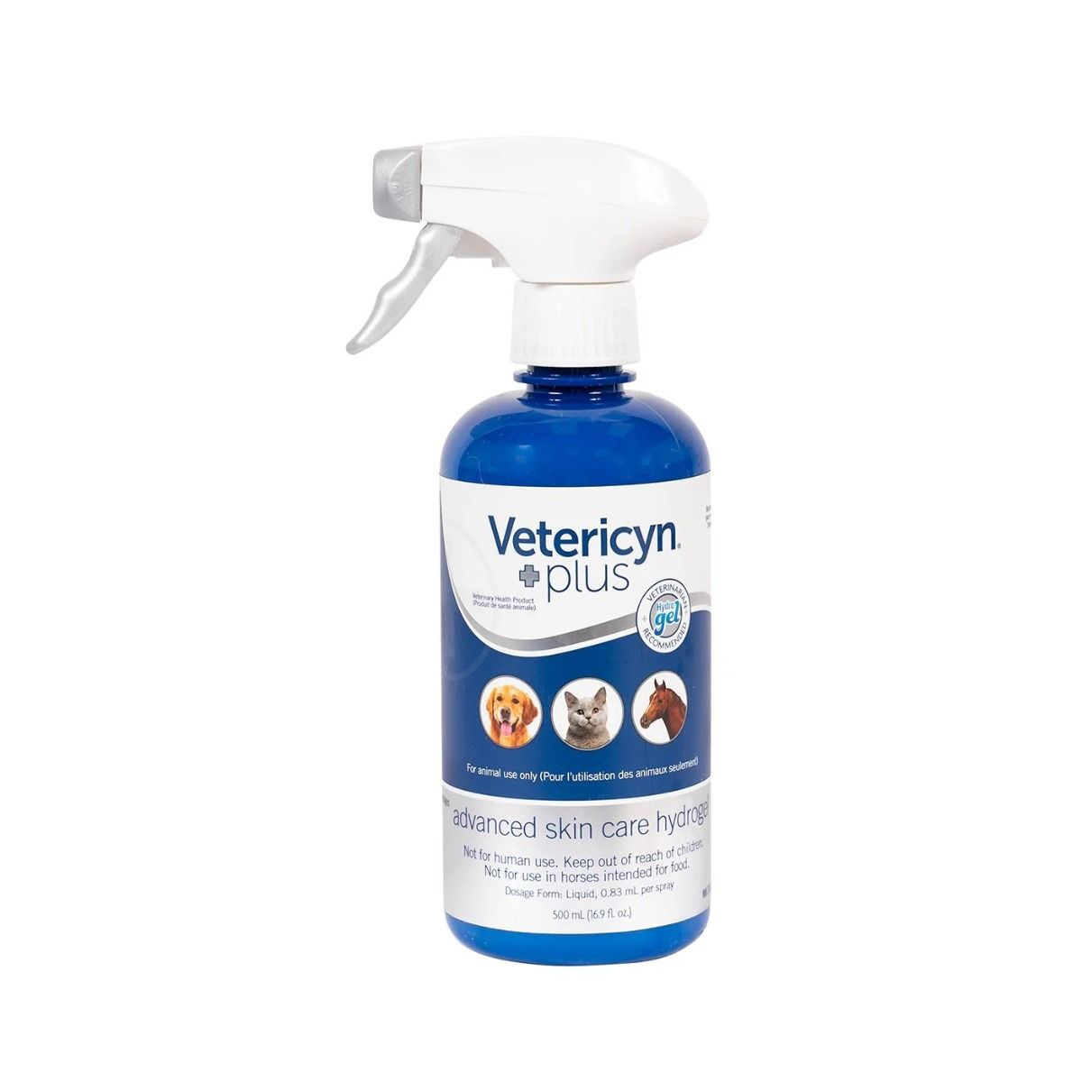 Vetericyn Plus Wound Care Hydrogel Spray 500 ml - The Tack Shoppe