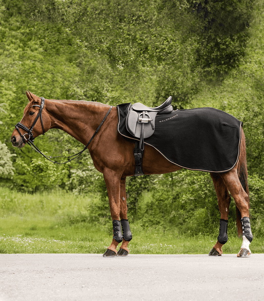 WH Modern Rose Fleece Quarter Sheet - The Tack Shoppe