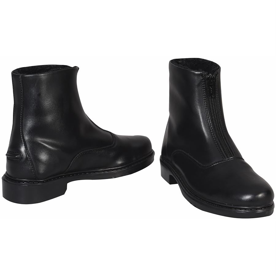 TUFFRIDER CHILDS STARTER WINTER FLEECE-LINED FRONT ZIP PADDOCK BOOTS