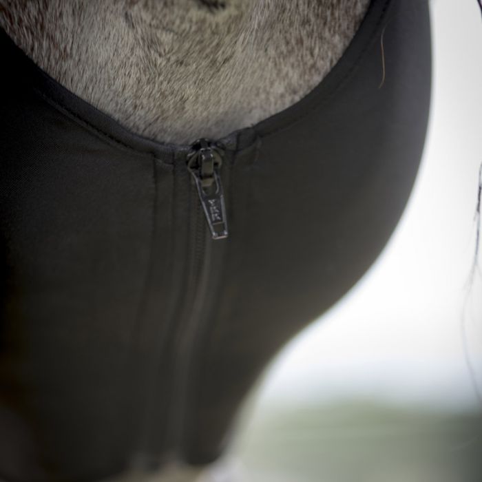 Canadian Horsewear Comfort Fit Lycra Fly Mask - Black