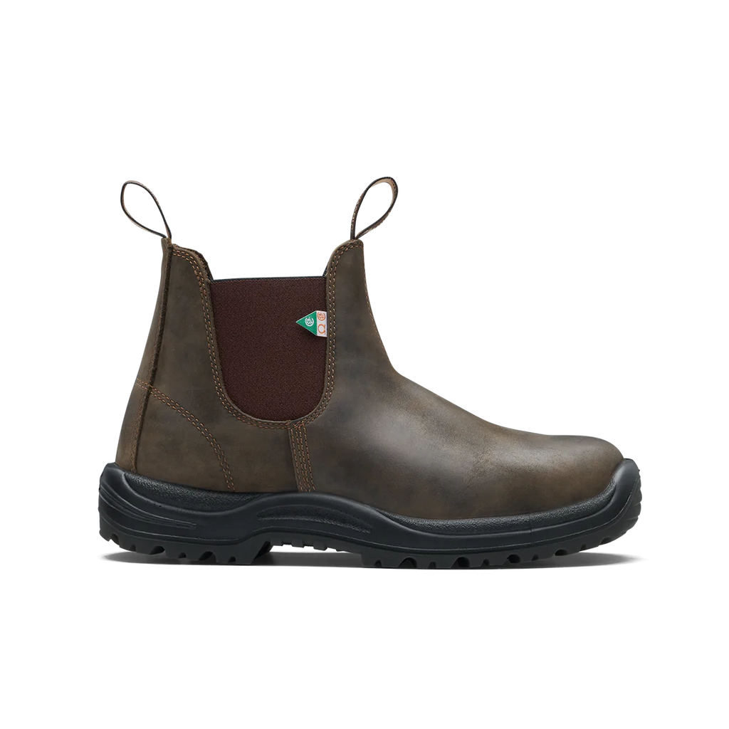 Blundstone 180 -CSA Greenpatch Work & Safety Boot Waxy Rustic Brown