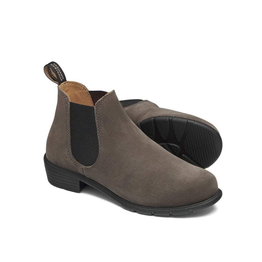 Blundstone 2173 - Women's Series Low Heel Dark Grey Suede