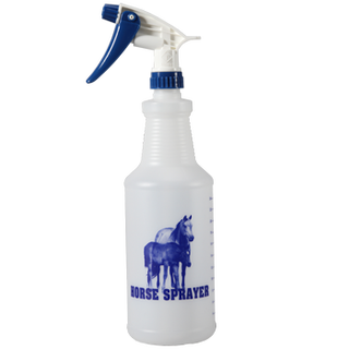 White & Blue Spray Bottle - 32oz